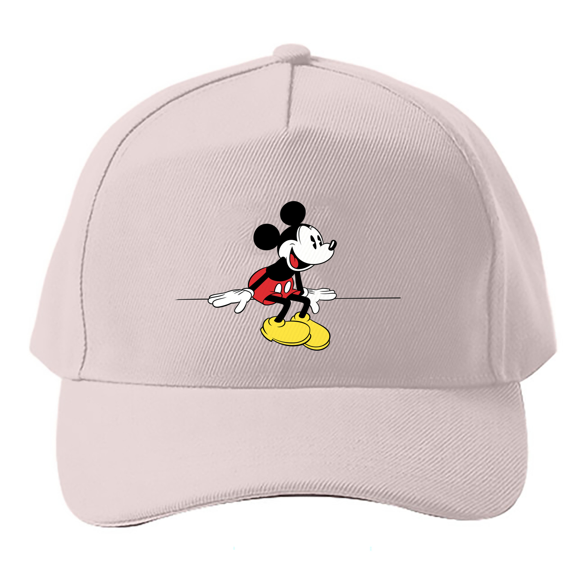 （画像用） ミッキーマウス Mickey Mouse ベースボールキャップ 綿100％ 男女兼用 帽子 スポーツ
